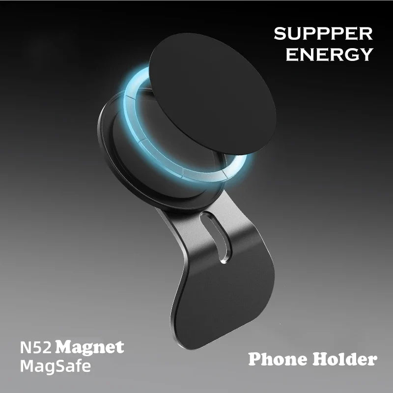 Magnetic Steering Wheel Phone Holder for Tesla Model 3/Y/S/X – Universal Auto Mount Stand for Apple, Xiaomi & Huawei Smartphones
