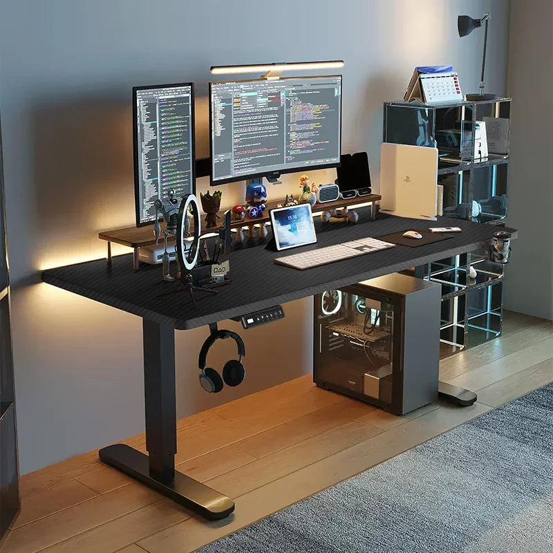 Height-Adjustable Standing Desk – Smart Motion Computer Desk for Study, Gaming, and Office Use