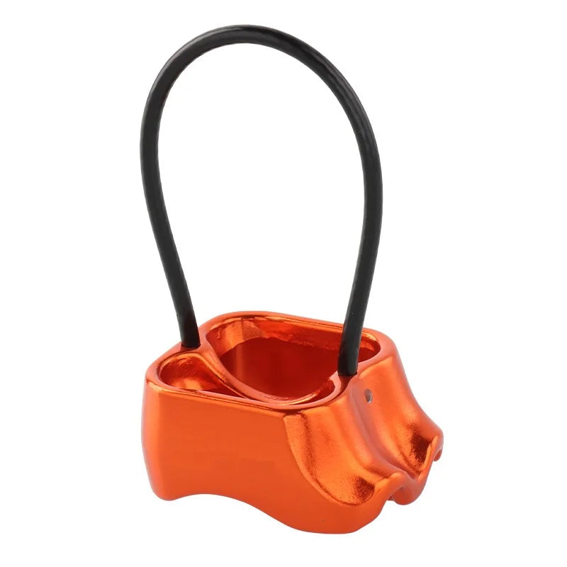 25kN Aluminum ATC Descender – Rock Climbing & Mountaineering Rigging Gear for Indoor/Outdoor Use