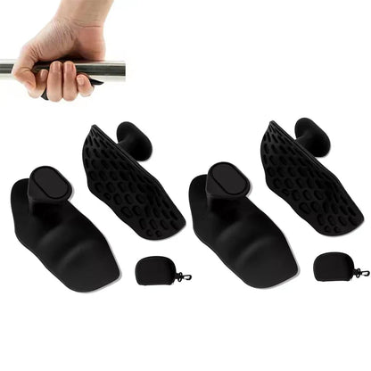 Gym Gloves with Silicone Palm Grip – Hand Protection for Weightlifting, Crosstraining, Gymnastics & Exercise