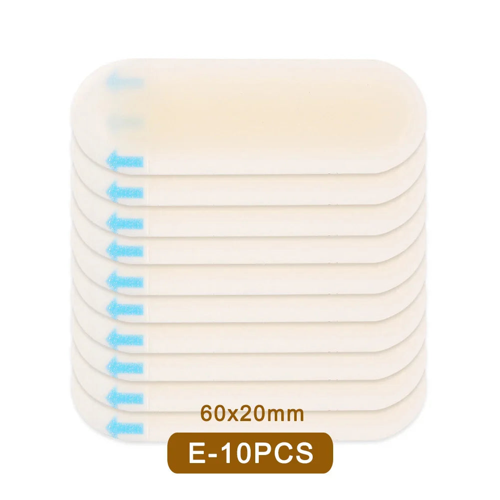 10/20PCS Hydrocolloid Foot Patches Heel Stickers | Anti-Wear Adhesive Bandages for Pain Relief & First Aid