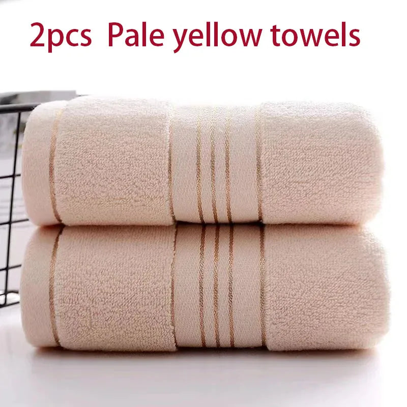 Thickened Pure Cotton Quick-Dry Absorbent Face Towel – Soft Hand Towel for Gym, Hotel & Home Bathroom