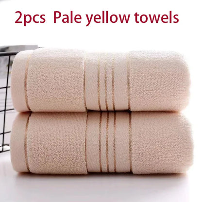 Thickened Pure Cotton Quick-Dry Absorbent Face Towel – Soft Hand Towel for Gym, Hotel & Home Bathroom