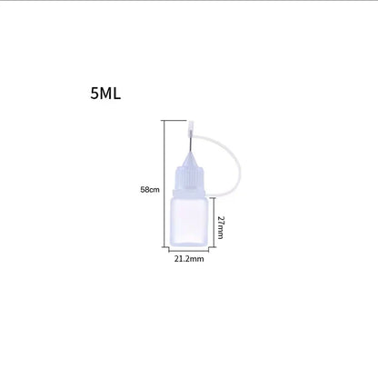50ML Plastic Alcohol Dispenser Bottle – For Rosin, Solder Flux Paste, PCB Cleaning & Phone Welding Repair Tools
