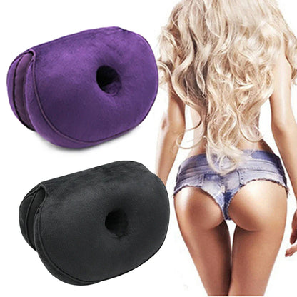 Multifunction Orthopedic Memory Foam Seat Cushion – Dual Comfort Pelvis Pillow for Hip Lift & Pressure Relief