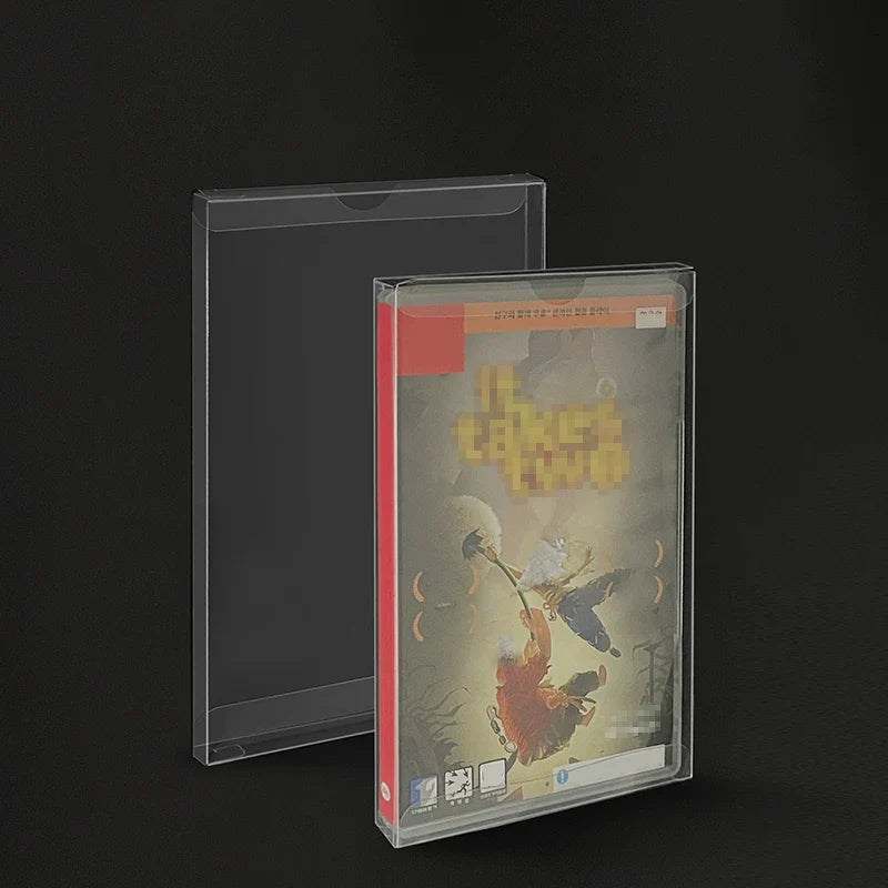 Clear Game Card Storage Case for NS Switch – Transparent Display & Protection Box