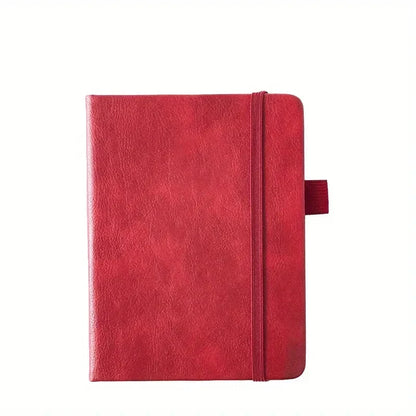 PU Cover A6 Notebook – Password Book with Alphabetical Tabs, Notepad for Office & School Supplies