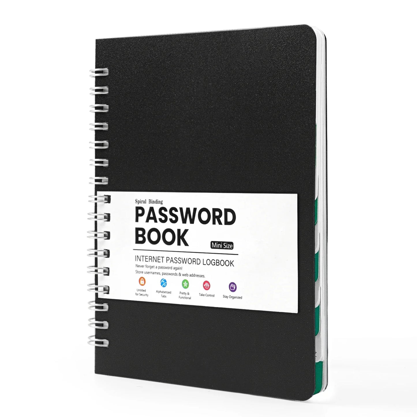 Mini A6 Password Book Notebook – Pocket-Sized Organizer, Diary & Logbook for Office, School & Personal Use
