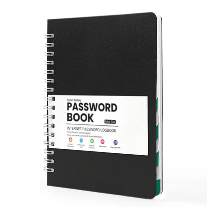 Mini A6 Password Book Notebook – Pocket-Sized Organizer, Diary & Logbook for Office, School & Personal Use