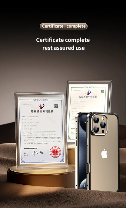 Camera Protection Hybrid Silicone & Aluminum Metal Phone Case for iPhone 16/15/14/13 Pro Max – Better Heat Bumper