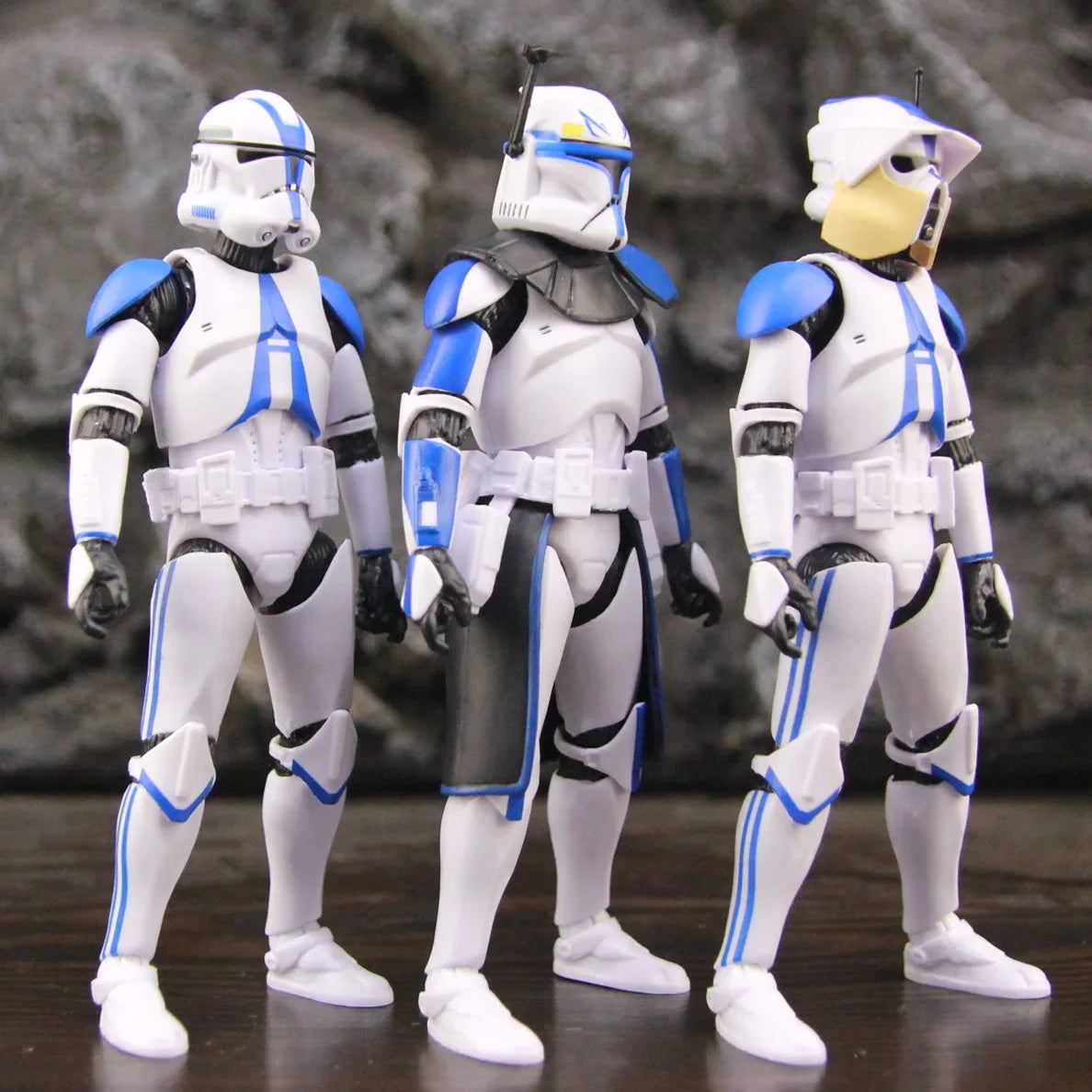 Star Wars 6" Action Figures – 501st Legion ARC & ARF Troopers, Rex, Jesse, Bane, Denal, Tup, Dogma Clone Toy