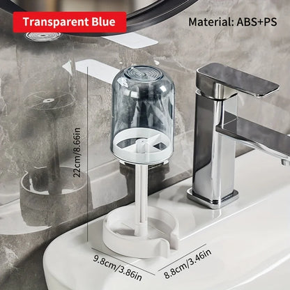 Multifunctional Plastic Toothbrush & Toothpaste Holder – Dustproof, Drainage Design for Home Use