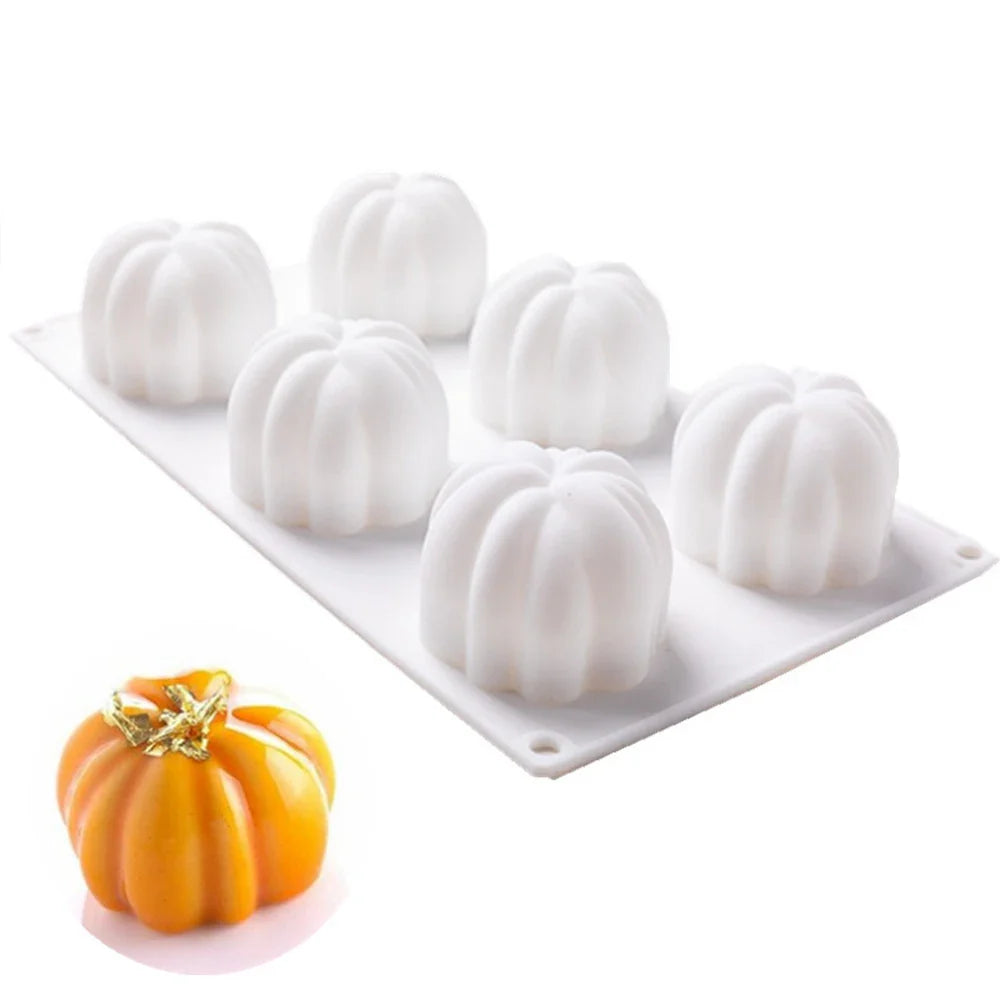 French Dessert 3D Lemon Silicone Mold – Cake, Brownie & Mousse Decorating Pastry Baking Tool