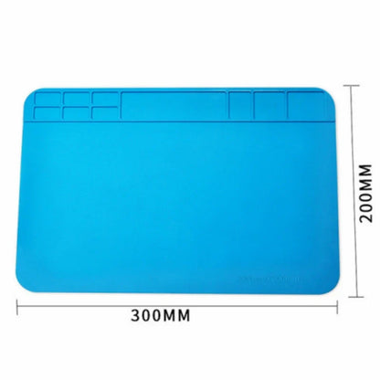 Heat-Resistant Repair Pad for Soldering Station - Silicone Soldering Mat Work Desk Platform for BGA Soldering