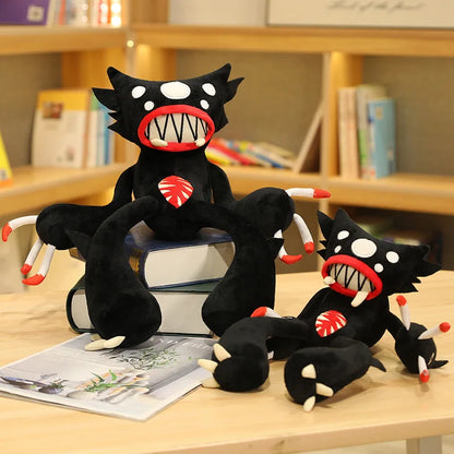 Soft Black Spider Plush Toy — Creative Monster Stuffed Animal Gift for Kids, Pets & Boyfriends
