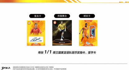 Daka 2024-2025 Football Trading Cards – Manchester City, Juventus, AC Milan, Inter Milan Official Box Gift