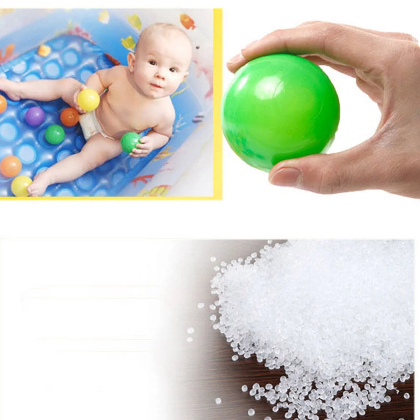 50/100PCS Colorful Soft Water Balls – Outdoor Pool & Ocean Wave Balls for Kids, Baby Toys, Eco-Friendly Stress Relief Balls