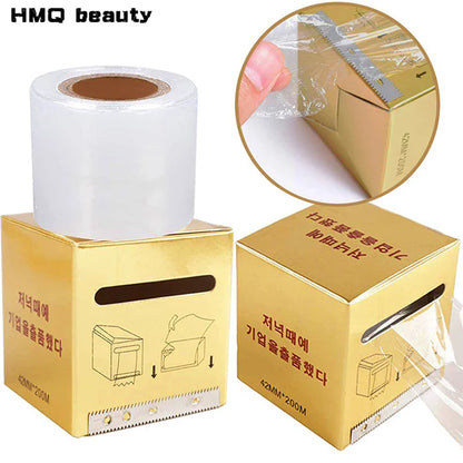 Tattoo Eyebrow Microblading Preservative Film Plastic Wrap Roll – 42mm x 200m Semi Permanent Makeup Supplies