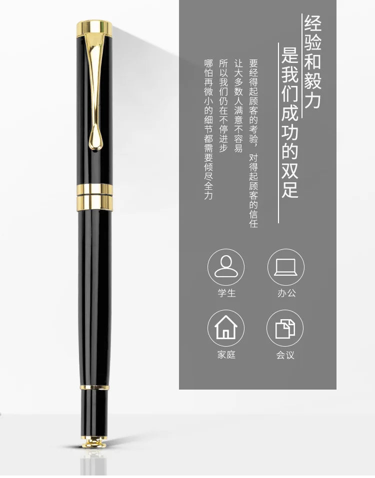 Luxury Metal Ballpoint Pen Gift Set — School, Business & Office Signature Roller Pen, Student Stationery Supplies