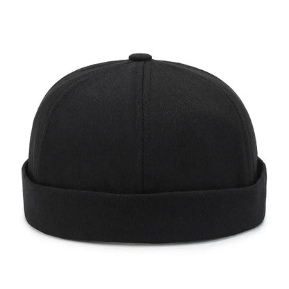 Spring New Guppi Beanie Hat – Unisex Streetwear Round Sailor Cap, Personality Landlord Hat for Men & Women Fashion Niche Style
