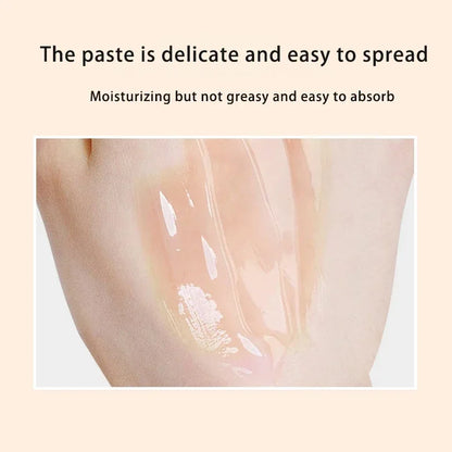 Summer Moisturizing Lip Sleeping Mask with Brush – Long-Lasting Nourishing Lip Balm for Dry, Cracked Lips, Hydrating Unisex Lip Care Treatment