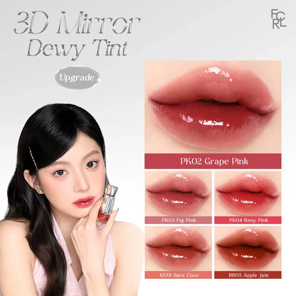 FOCALLURE 3D Mirror Lip Gloss – Lightweight, Non-Sticky, Long-Lasting & Moisturizing Lip Plumper Liquid Lipstick
