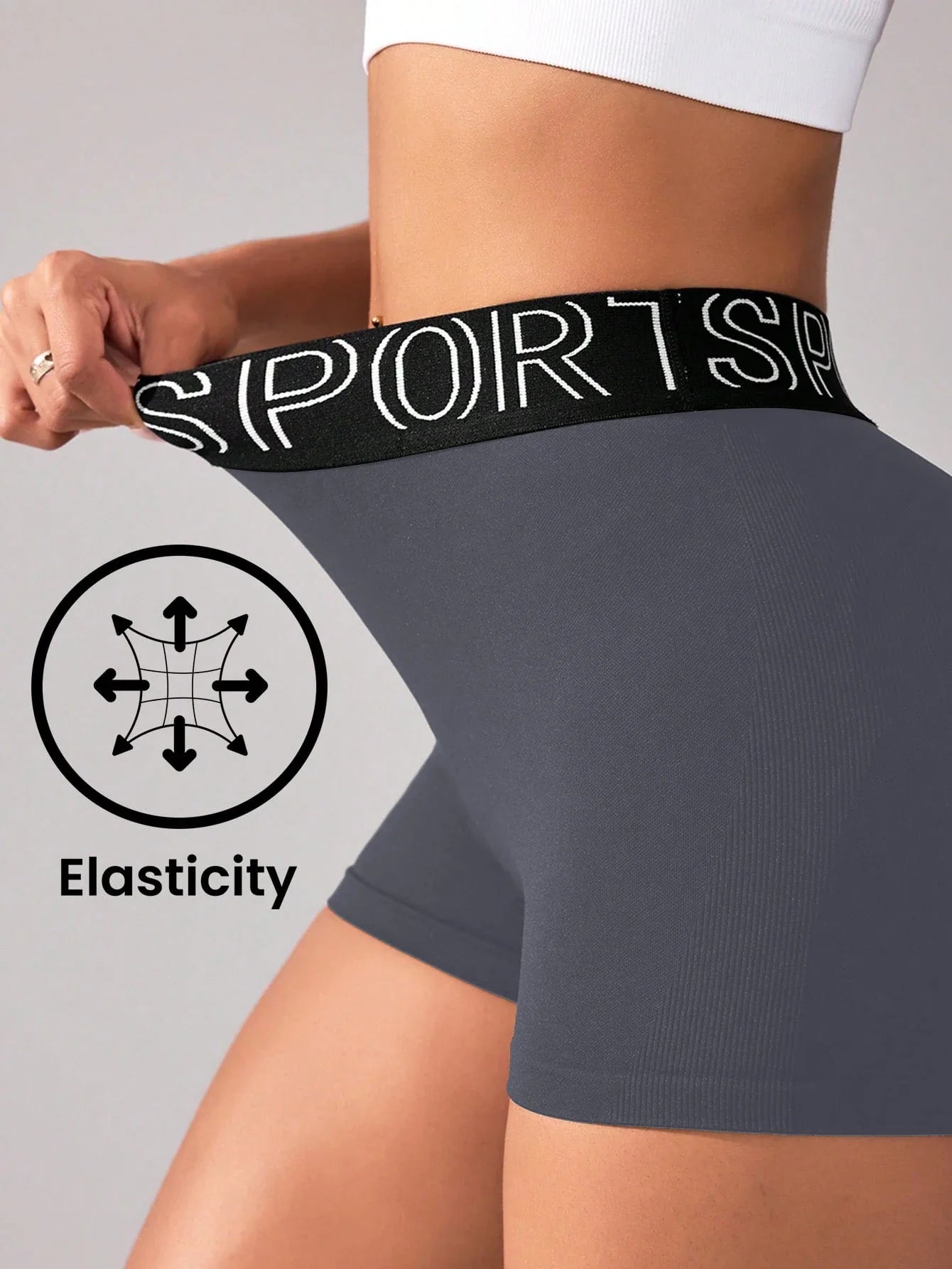 High Waist Yoga Shorts for Women - Fitness Workout Leggings Shorts for Gym, Sports, and Summer Training