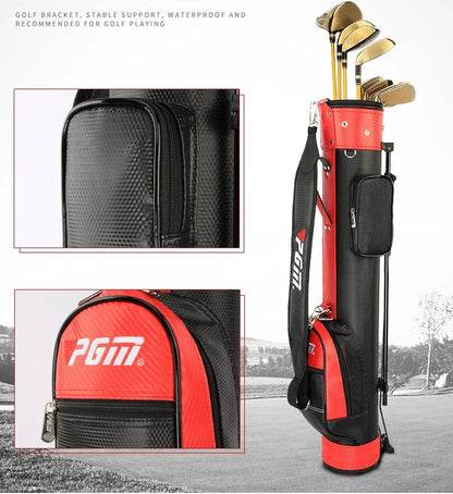 PGM Golf Bag QIAB008 – Lightweight 9-Club Capacity Support Bag for Men & Women, Available in 6 Colors