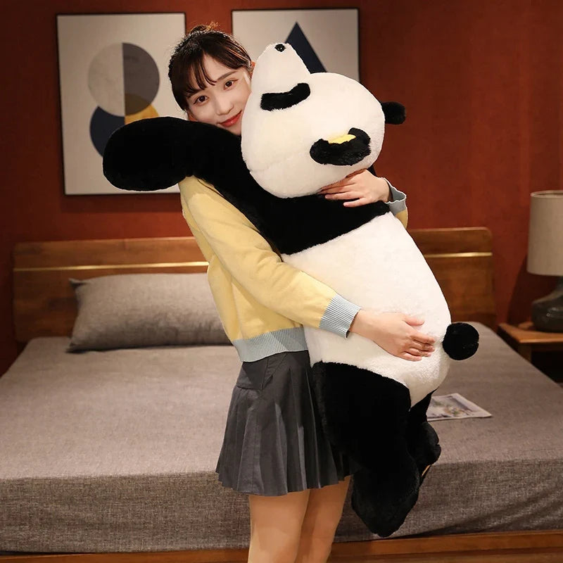 Giant Panda Plush Toy - 60-120cm Soft Stuffed Animal Pillow for Kids, Birthdays & Christmas Gifts