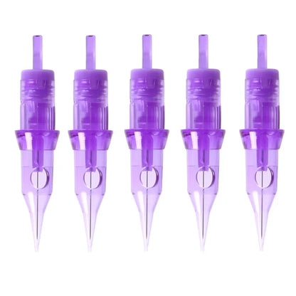 Tattoo Needle Cartridge Set 5/10/20/50pcs – Round Liner & Shader Disposable Needles for Tattoo Machine & Permanent Makeup Eyebrow Pen