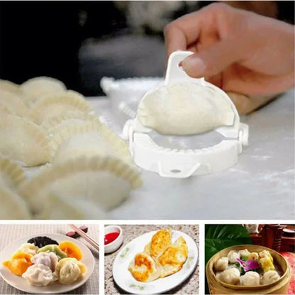 Dumpling Mold Press Tool – Ravioli, Pierogi & Empanada Dough Maker, Turnover Shaping Kitchen Accessory Mold