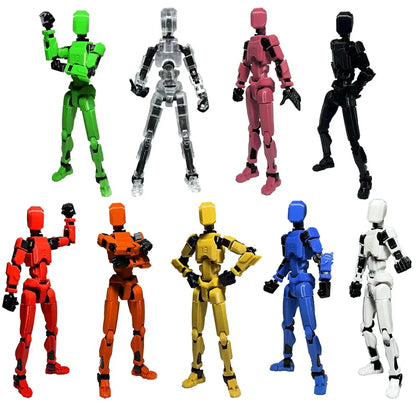 Titan 13 Action Figures – 3D Printed Multi-Jointed Movable Lucky 13 & Nova 13 Collectibles