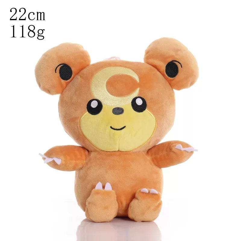 Pokemon Plush Toys Collection — Pikachu, Squirtle, Charmander, Bulbasaur, Charizard, Gengar & Mewtwo Stuffed Dolls for Kids Gifts