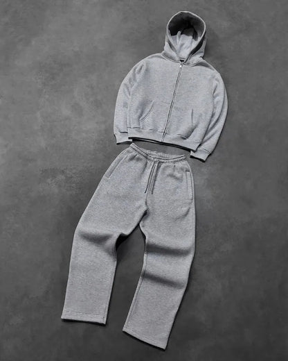 Y2K Men’s Streetwear Gothic Tracksuit – Retro Harajuku Hip Hop Oversized Embroidered Clothing Set