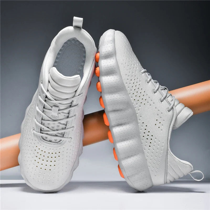 ClaWave Unisex Running Shoes - Breathable Knit Cushion Non-Slip Walking & Sports Sneakers
