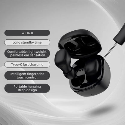 MINISO Bluetooth 6.0 Earbuds - Ergonomic HiFi Stereo Gaming Earphones with Microphone