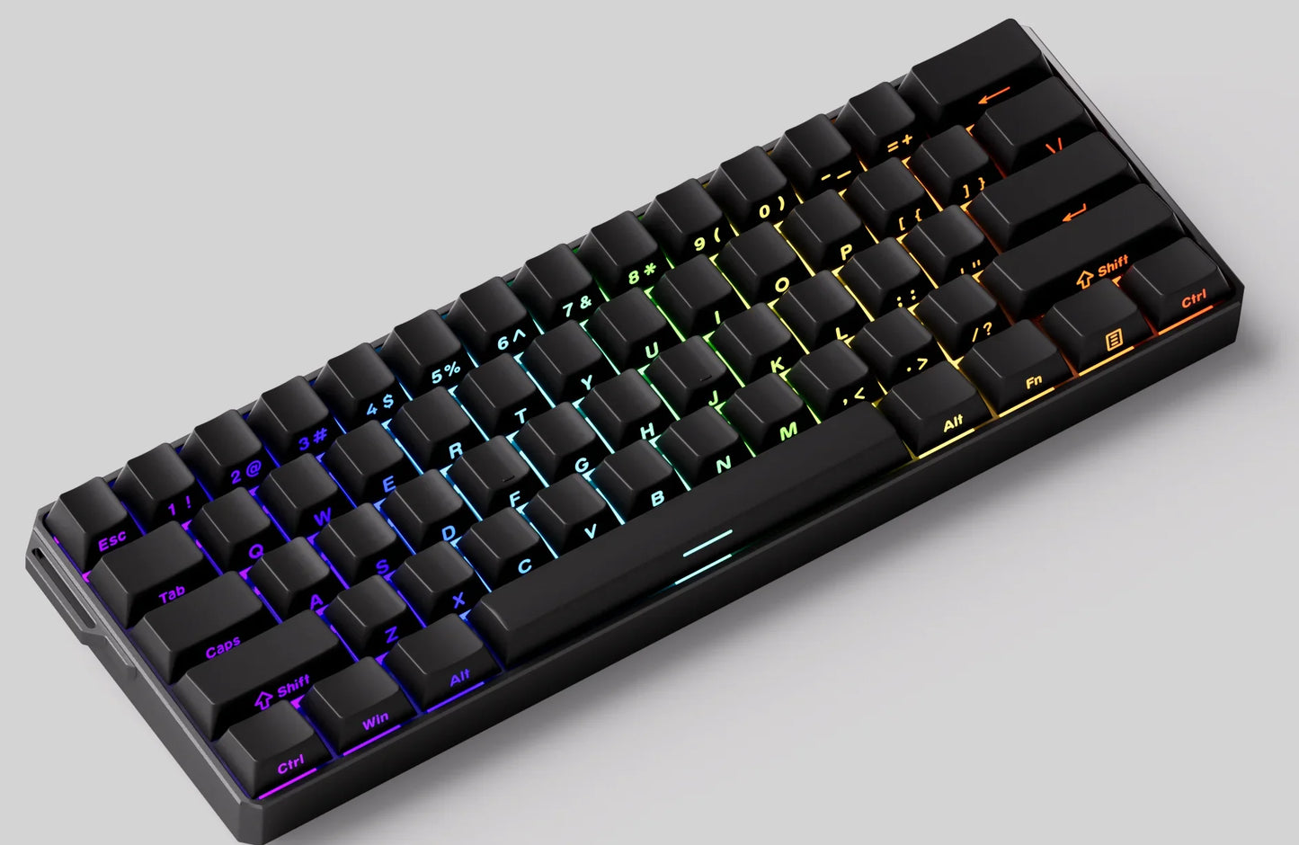 Akko MonsGeek FUN60 60% Mechanical Gaming Keyboard – Magnetic Switch, 8K Rapid Trigger, ARGB HE/TMR Custom Keyboard