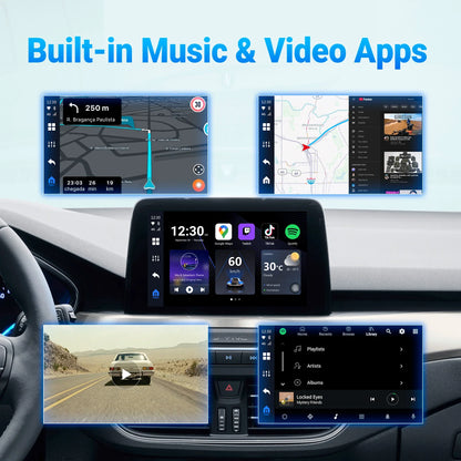 OttoAIBOX P3 CarPlay AI Box — Wireless Android Auto & Mini HDMI TV Box for Toyota, Kia, Hyundai, VW Car Accessories