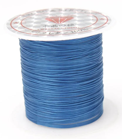 10M Strong Elastic Crystal Beading Cord – 1mm Stretch Thread for DIY Bracelets, Necklaces & Jewelry Making