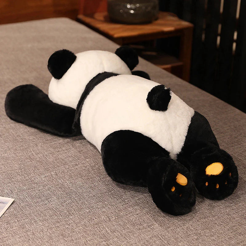 60–120cm Giant Panda Plush Toy — Soft Stuffed Animal Pillow for Kids, Birthday & Christmas Gift
