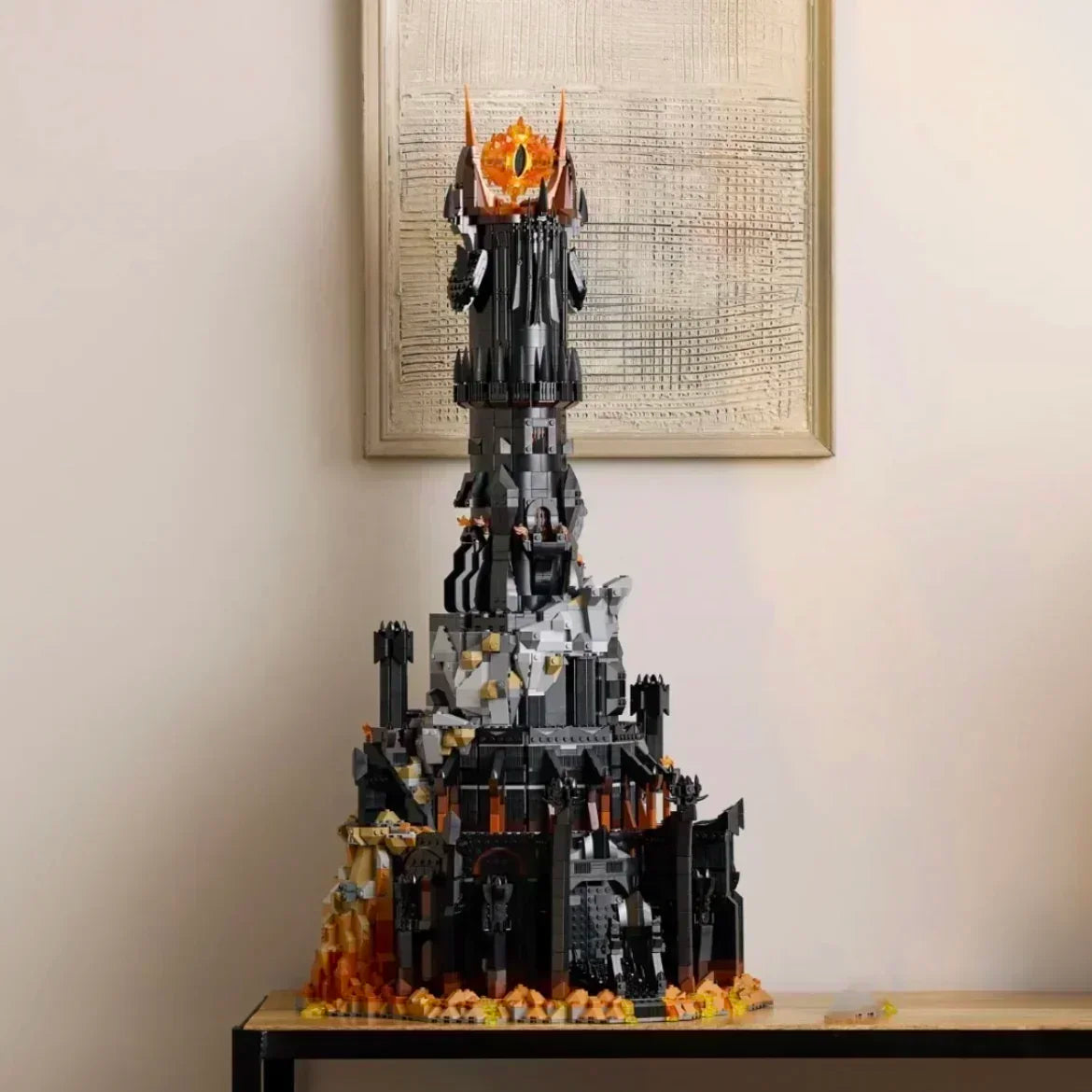 5471pcs Black Tower Dark Building Blocks Set – Large MOC Model Bricks Kit Toy Gift for Boys & Adults