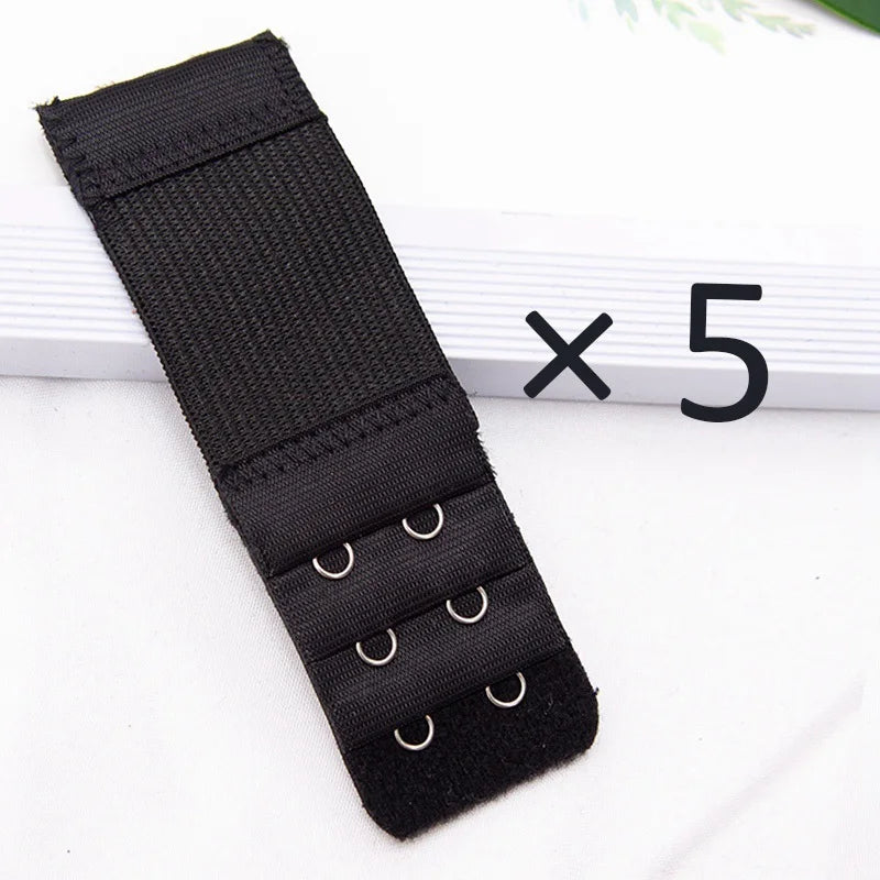 5PCS Women’s Bra Extender Set – Elastic Adjustable Strap, Hook Clip Expander for Bra & Intimates Accessories