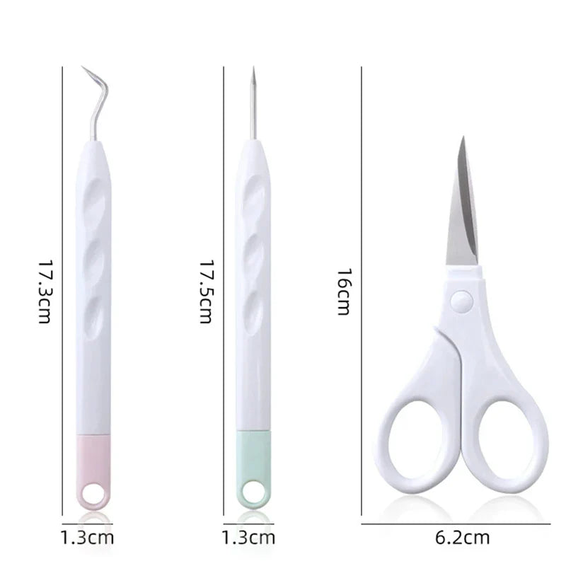 Portable Vinyl Weeding Tools Kit – DIY Craft Tool Set for Silhouette Cameo & Cricut Machines