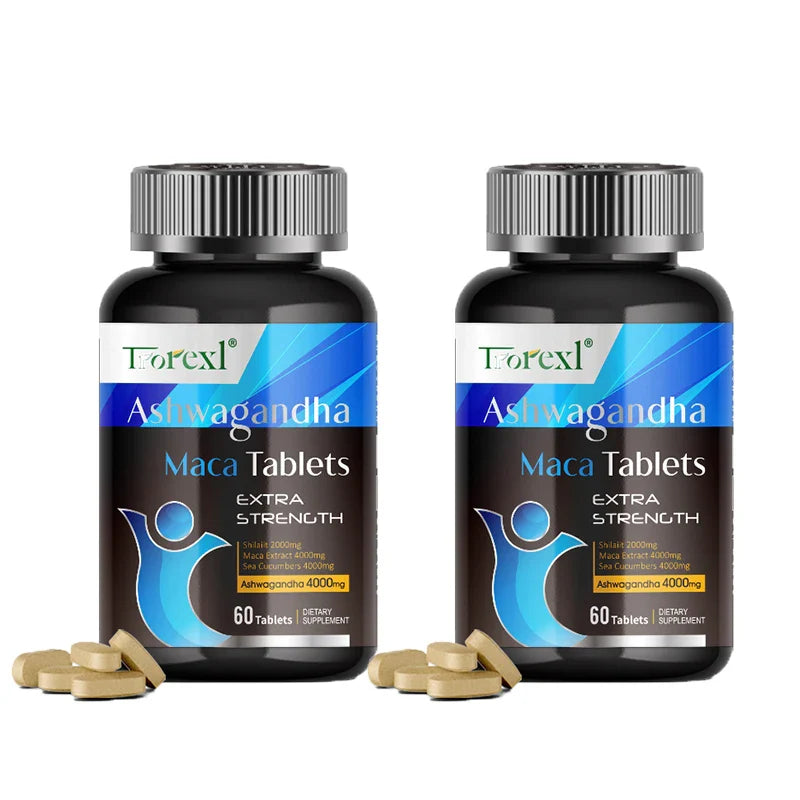 Ashwagandha Performance Support Supplement – Day & Night Formula for Energy, Endurance & Physical Vitality Optimization