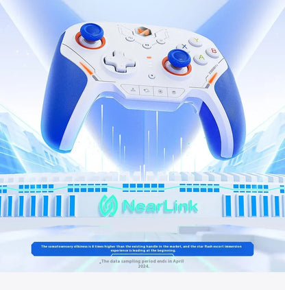 BIGBIGWON Blitz 2 TMR Star Flash Wireless Bluetooth Gamepad – 2000Hz Somatosensory Controller for Nintendo Switch, PC & Steam