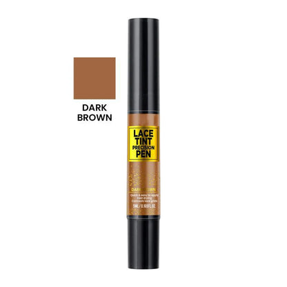 Tinted Lace Precision Parting Pen | Wig Lace Tint with Brush Applicator, Easy to Use & Long-Lasting Formula