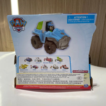 Paw Patrol Dino Rescue Rex Ryder Everest Vehicle Set - Collectible Action Figures and Rescue Toy Gift for Kids