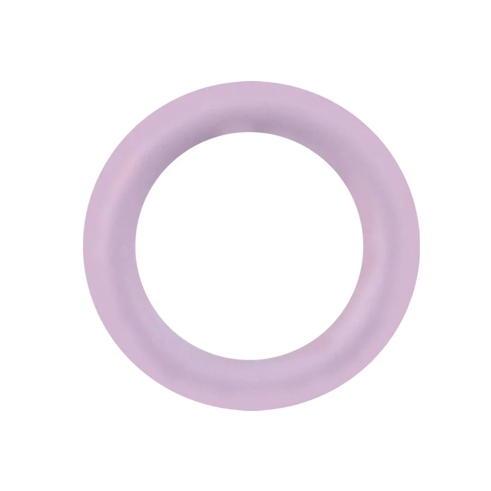 Kovict Silicone Ring Pendant Blanks - 65mm Round Printed Rings for DIY Jewelry & Craft Making