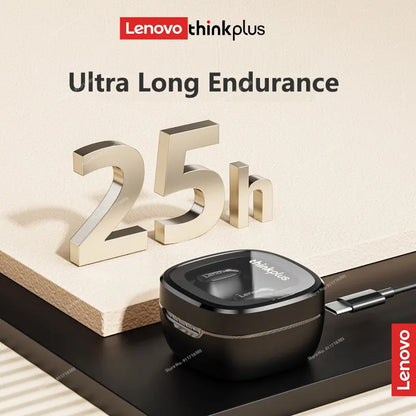 Lenovo XT62 Bluetooth 5.3 Earphones — Wireless TWS HiFi Sport Headset with Noise Reduction, Mic & Touch Control