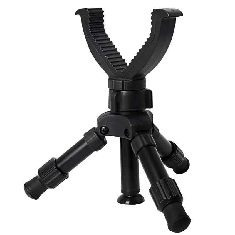 Portable Adjustable Rifle Tripod — Gun Support Monopod for Hunting & Outdoor Practice